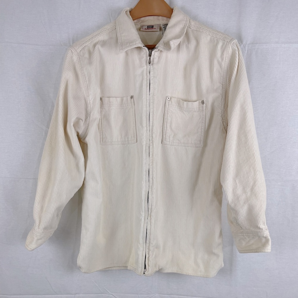 Vintage Faded Glory Cream Corduroy Jacket